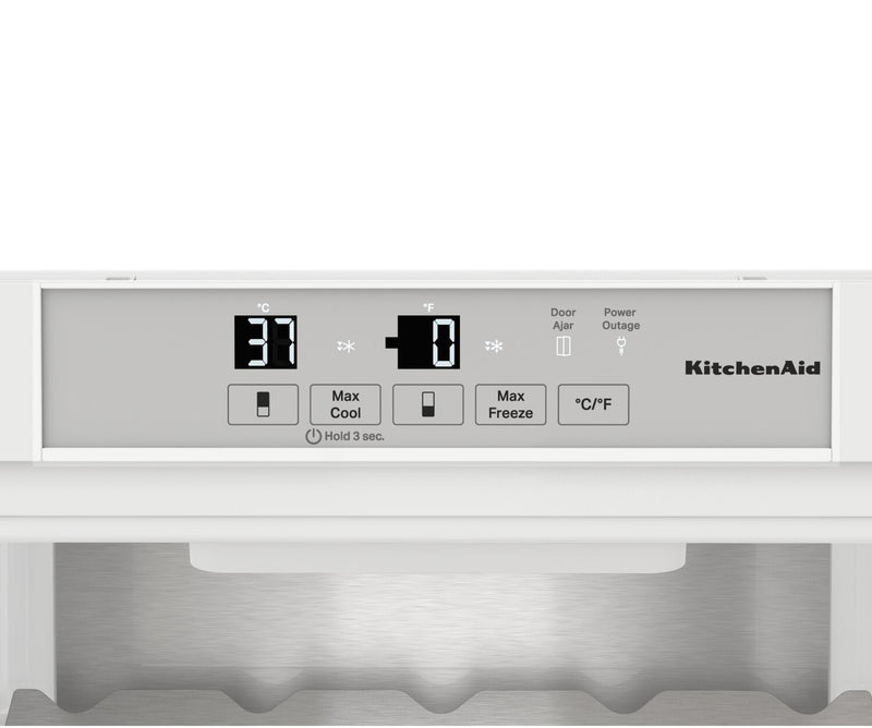 KitchenAid 22\" 8.8 Cu. Ft. Bottom-Mount Refrigerator - Panel Ready - KBBX102MPA