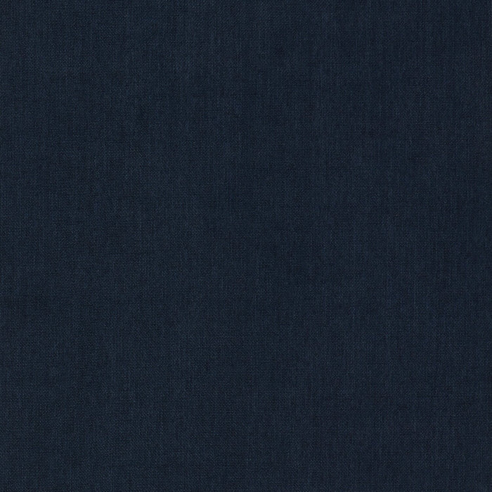 Eclipse Modular 124\" Linen-Look Fabric Sofa with Reversible Feather Down Cushions - Navy Blue