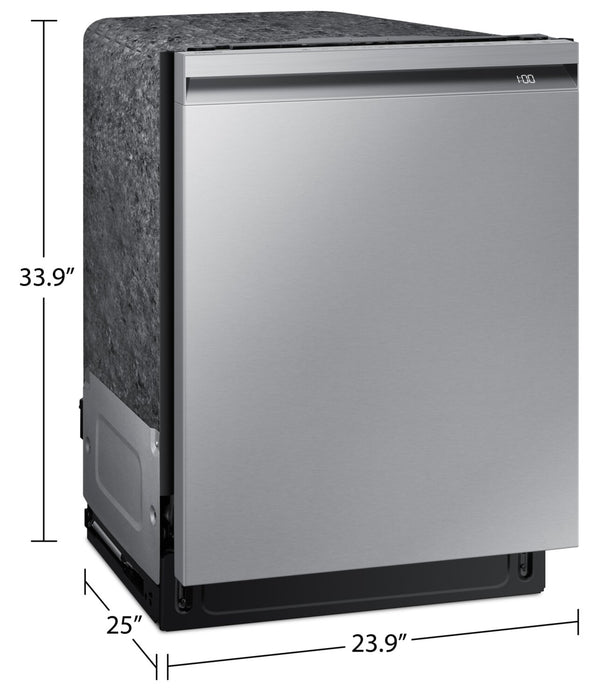 Samsung 24\" 42 dBA Built-In Top-Control Dishwasher with 3rd Rack - DW80B7070US/AC