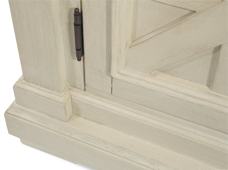 Isla Dining Server with Storage, 57.8\"W - Antique White