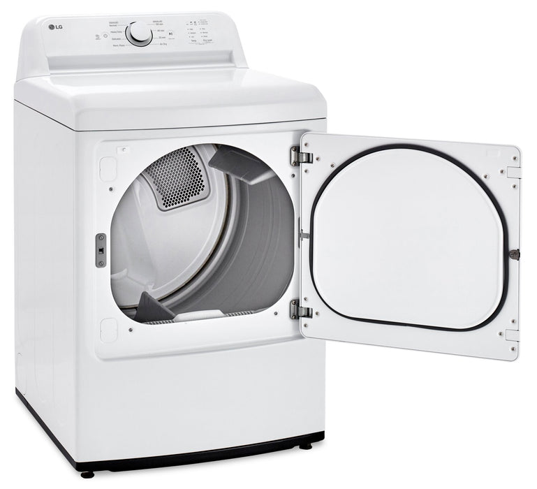 LG 7.3 Cu. Ft. Electric Dryer - White - DLE6100W