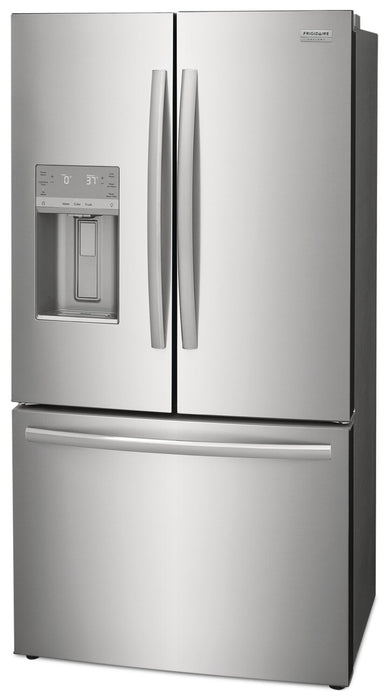 Frigidaire Gallery 36\" 22.6 Cu. Ft. Counter-Depth French-Door Refrigerator - Smudge-Proof® Stainless Steel - GRFC2353AF