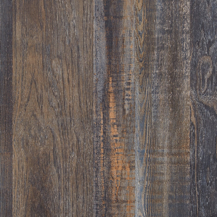 Abby 5pc Bedroom Set with Panel Bed, Dresser & Mirror, LED, USB, Brown - King Size