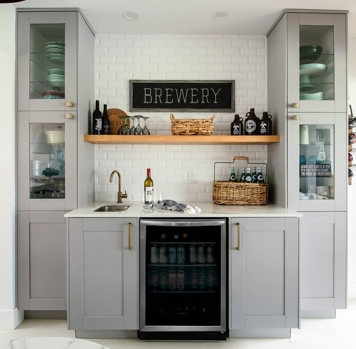 Frigidaire Gallery 23.4\" 5.3 Cu. Ft. Beverage Centre Refrigerator - Stainless Steel - FGBC5334VS