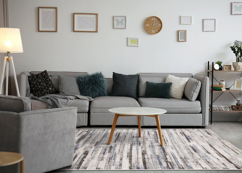 Darwin Stripe Area Rug - 5' x 8'