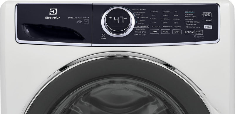 Electrolux 4.5 Cu. Ft. Front-Load High-Efficiency Steam Washer - White - Stackable - ELFW7537AW