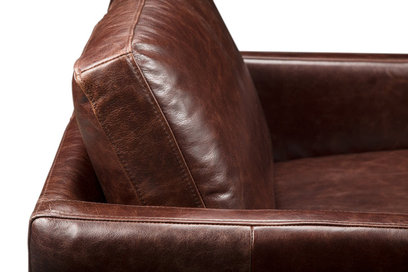 Lucca Accent Chair - Chocolate