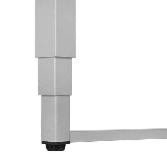 Kai 47.25\" Adjustable Height Office Desk - White