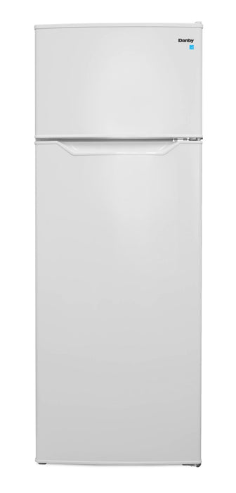 Danby 21.4\" 7.4 Cu. Ft. Top-Mount Refrigerator - White - DPF074B2WDB-6