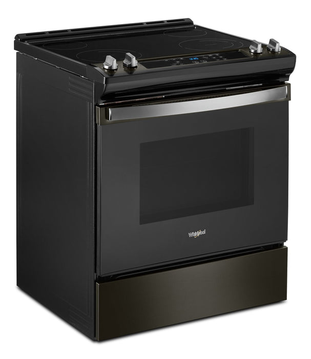 Whirlpool 4.8 Cu. Ft. Electric Range with Self-Clean - Black Stainless - YWEE515S0LV