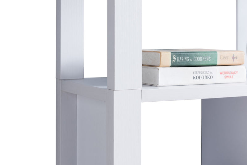 Oscar Owen 36\" Bookcase with Drawer & 6 Shelves - White