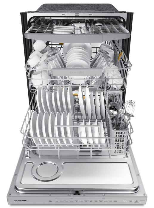 Samsung 24\" 42 dBA Built-In Top-Control Dishwasher with 3rd Rack - DW80B7070US/AC