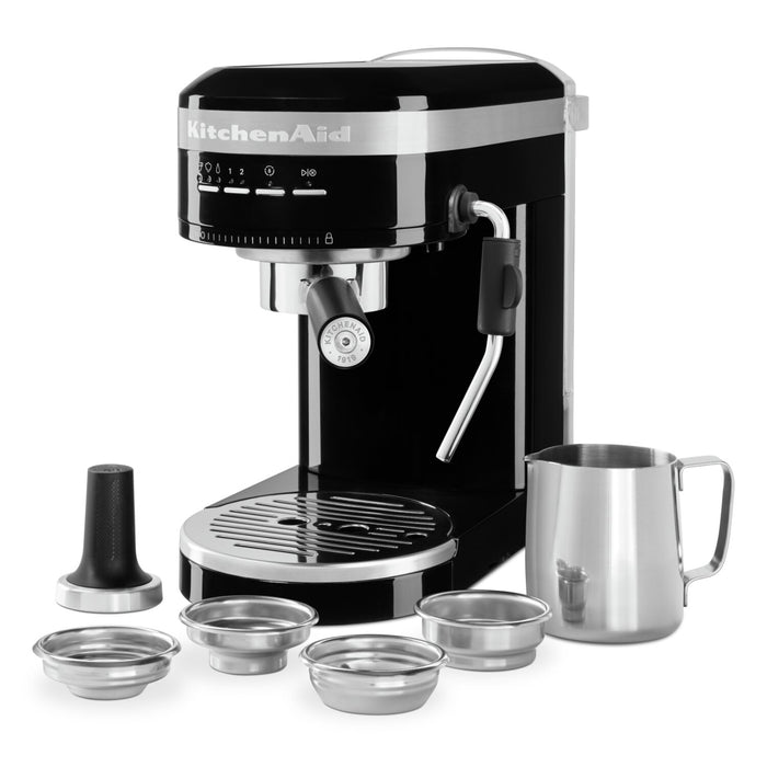 KitchenAid Metal Semi-Automatic Espresso Machine - KES6503OB