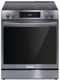 Frigidaire Gallery 6.2 Cu. Ft. Electric Range With Total Convection and Air Fry - Smudge-Proof® Blac…