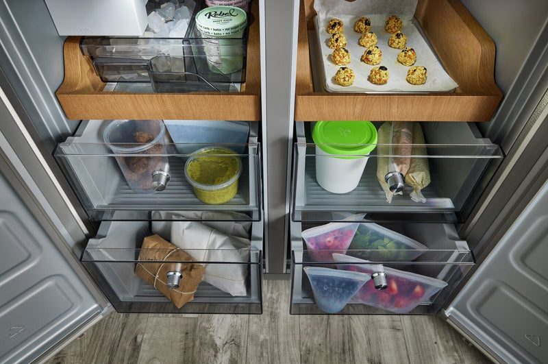 KitchenAid 36\" 19.4 Cu. Ft. French-Door Refrigerator - Stainless Steel - KRQC506MPS