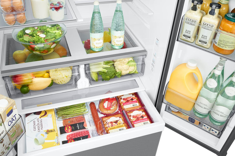 Samsung 36\" 32 Cu. Ft. Full Depth French-Door Refrigerator - Stainless Steel - RF32CG5100SRAA