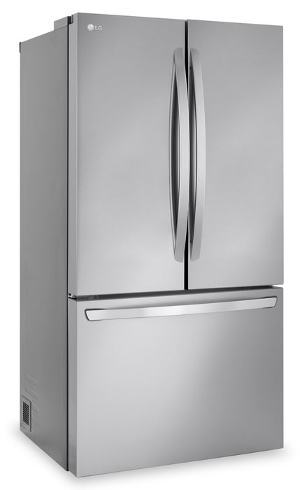 LG 36\" 32 Cu. Ft. French-Door Standard-Depth MAX™ Refrigerator - Smudge Proof Stainless Steel - LRFLS3206S