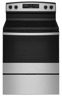 Amana 4.8 Cu. Ft. Electric Range with Self-Clean - Stainless Steel - YAER6603SMS
