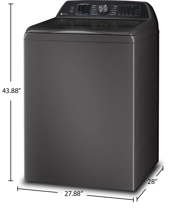 Profile 6.2 Cu. Ft. Top-Load Washer with Microban - PTW700BPTDG