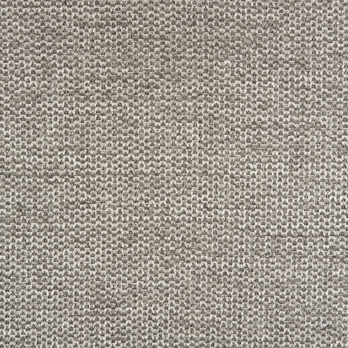 Savvy 5-Piece Linen-Look Fabric Sectional with Adjustable Headrests, Cupholders and USB Port - Grey