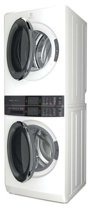 Electrolux 5.2/8.0 Cu. Ft. Front-Load Steam Laundry Tower - White - ELTE760CAW