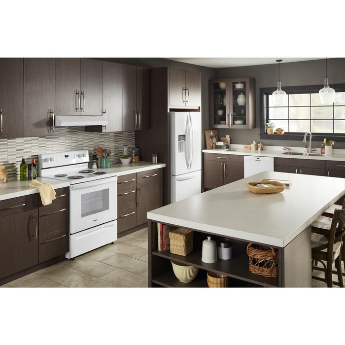 Whirlpool 4.8 Cu. Ft. Electric Range with Self-Clean - White - YWFC315S0JW
