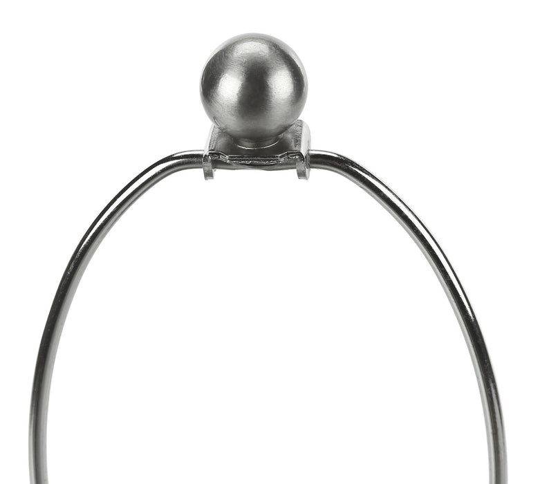 24\" Black Ceramic Textured Table Lamp