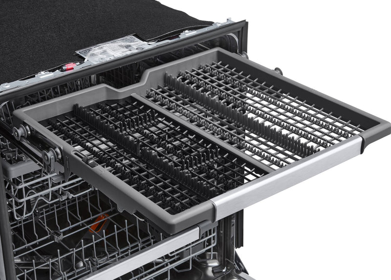 LG Studio 24\" 40 dBA Built-In Top-Control Smart Dishwasher with QuadWash®Pro  - Smudge Proof Stainless Steel - SDWB24S3