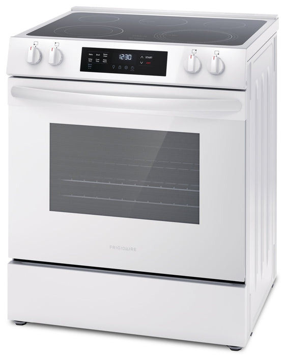 Frigidaire 5.3 Cu. Ft. Electric Range With EvenTemp™ Element and Five-Element Cooktop - White - FCFE306CAW