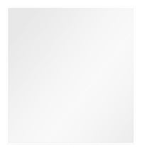 Raia Bedroom Dresser Mirror - Made in Italy, Modern - White