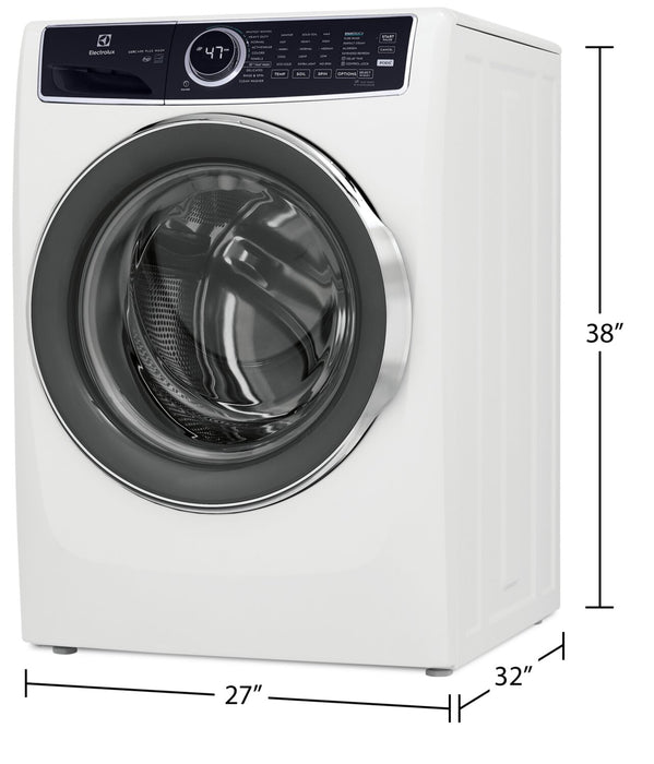 Electrolux 4.5 Cu. Ft. Front-Load High-Efficiency Steam Washer - White - Stackable - ELFW7537AW