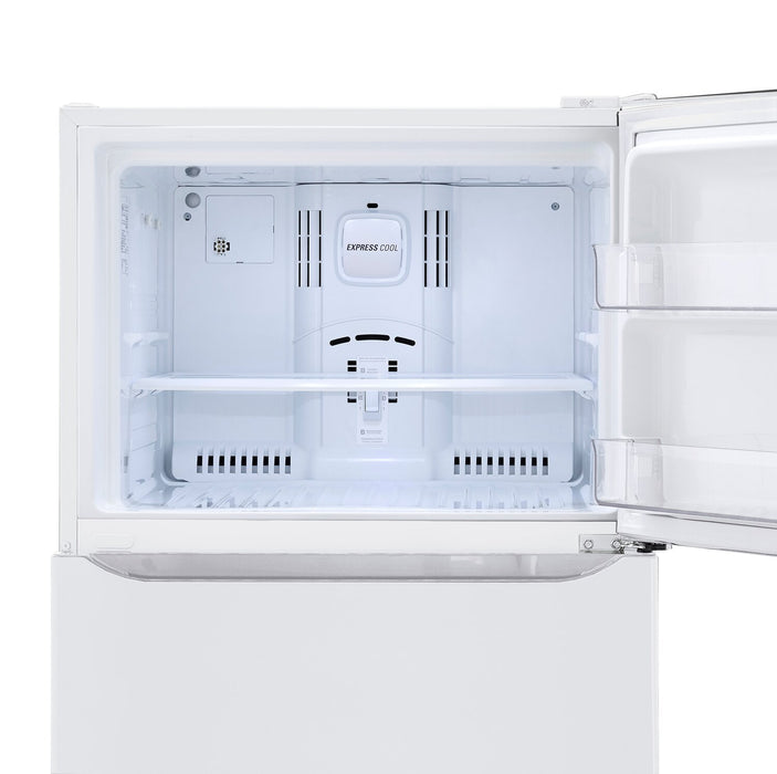 LG 30\" 20 Cu. Ft. Top-Mount Refrigerator - White - LTCS20020W
