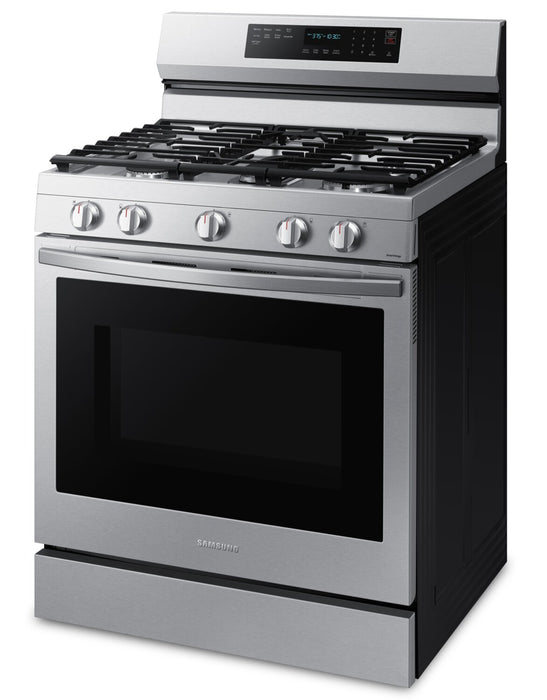 Samsung 6 Cu. Ft. Smart Gas Free Standing Range with Air Fry - Stainless Steel - NX60A6711SS/AA