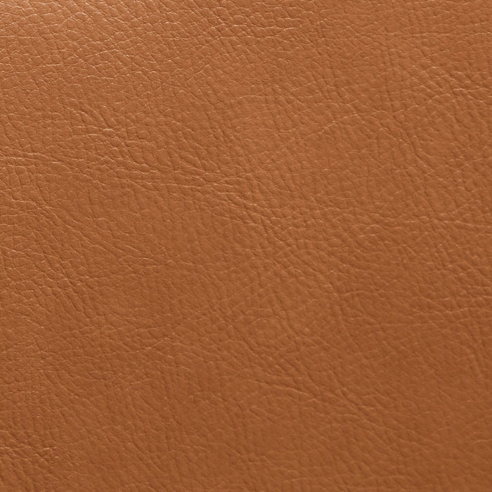 Scott Living Prescott 42.5\" Genuine Leather Power Reclining Chair with Power Headrest - Butternut Brown