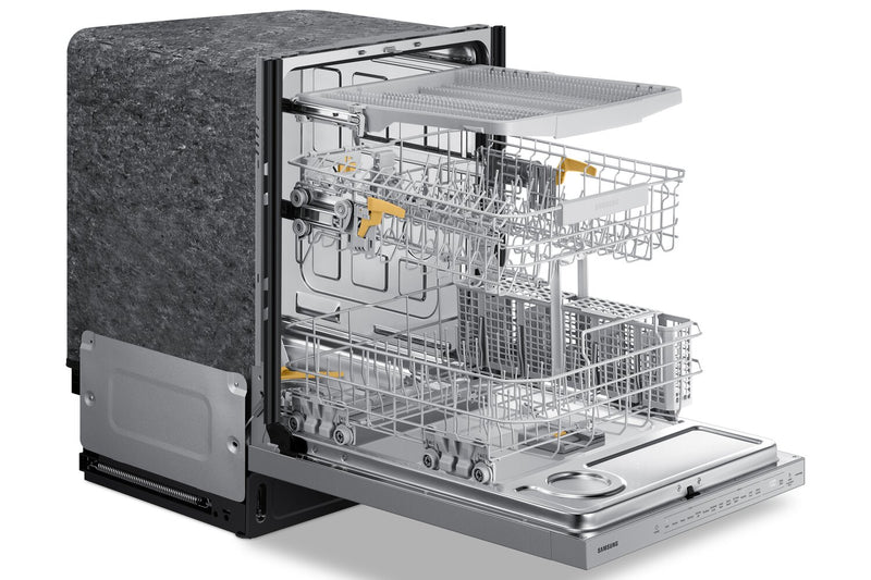 Samsung 24\" 44 dBA Built-In Top-Control Dishwasher with 3rd Rack - DW80B6060US/AC