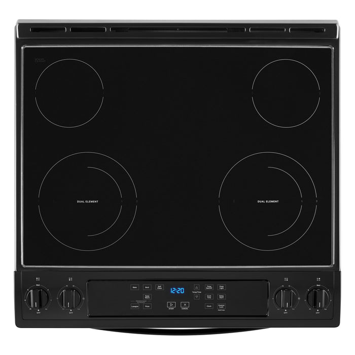 Whirlpool 4.8 Cu. Ft. Electric Range with Self-Clean - Black - YWEE515S0LB