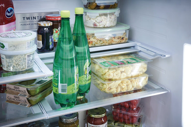 Frigidaire Gallery 36\" 21.5 Cu. Ft. Counter-Depth 4-Door French-Door Refrigerator - Smudge-Proof® Stainless Steel - GRMC2273CF