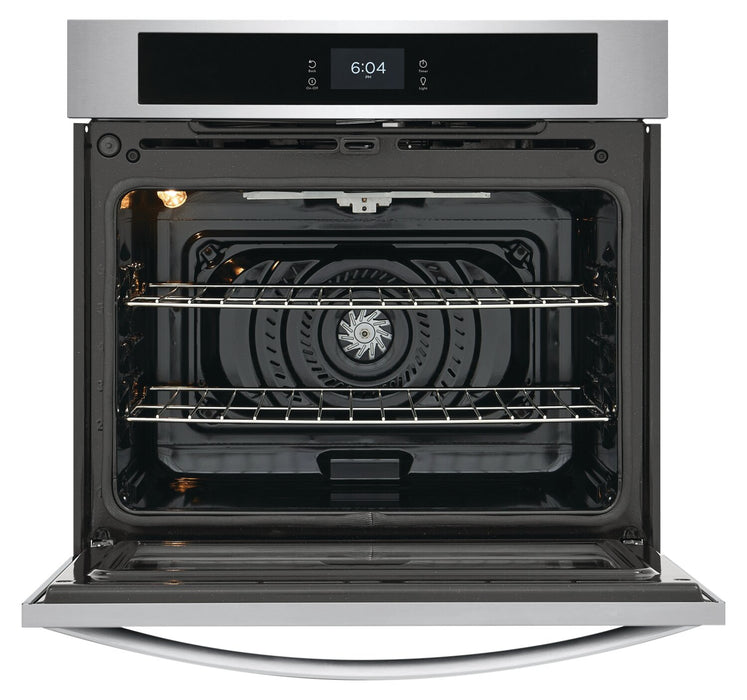 Frigidaire 30\" 5.3 Cu. Ft. Electric Single Wall Oven with Fan Convection - Stainless Steel - FCWS3027AS
