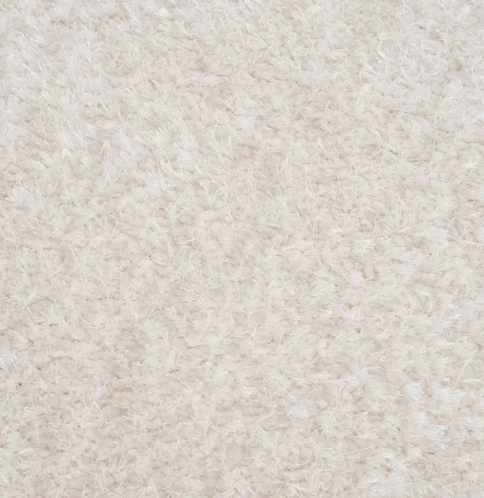 Lawson White Shag Area Rug - 5' x 7'