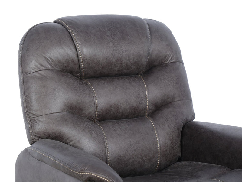Landon 34\" Microfibre Power Lift Reclining Chair - Grey