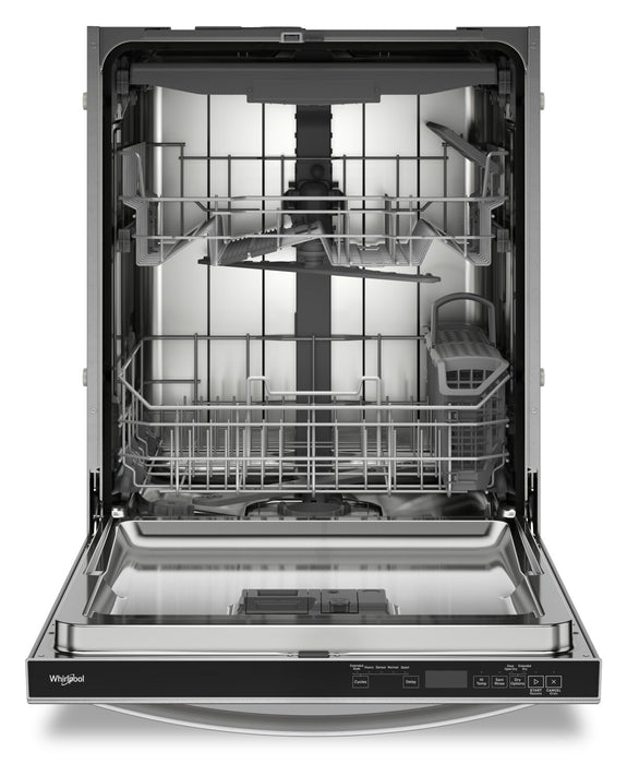 Whirlpool 24\" 44 dBA Built-In Top-Control Dishwasher - Fingerprint Resistant Stainless Steel - WDT550SAPZ