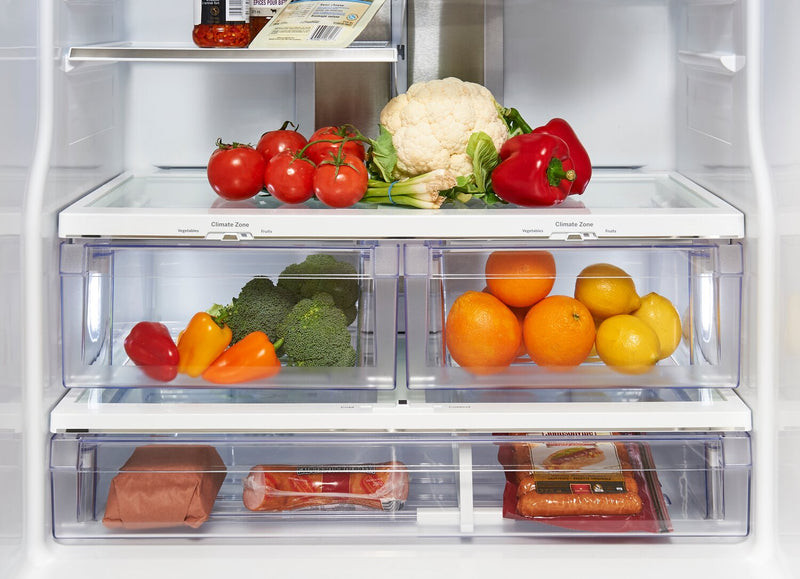 Profile 30\" 20.8 Cu. Ft. French-Door Refrigerator - Stainless Steel Fingerprint Resistant  - PNE21NYRKFS