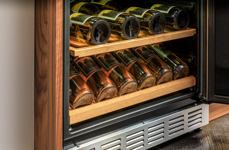 Profile 24\" 5.1 Cu. Ft. Beverage Centre Refrigerator - Stainless - PVS06BSPSS