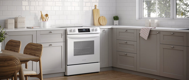 Frigidaire 5.3 Cu. Ft. Electric Range With EvenTemp™ Element and Five-Element Cooktop - White - FCFE306CAW