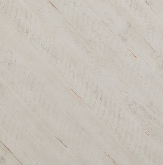 Bronwyn 50\" Traditional Sofa Table with Storage - Alabaster Pine with Scroll Design Wood Base