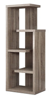 Hayley 18.5\"  4-Shelf Open Bookcase - Taupe