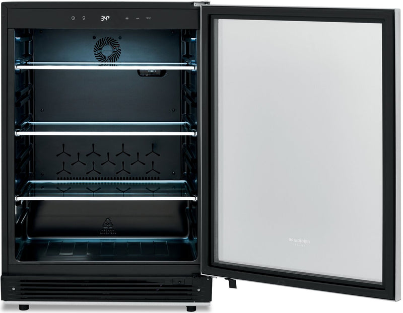Frigidaire Gallery 23.4\" 5.3 Cu. Ft. Beverage Centre Refrigerator - Stainless Steel - FGBC5334VS