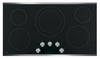 GE 36\" 5-Element Electric Cooktop - Black Stainless - JP3036SLSS