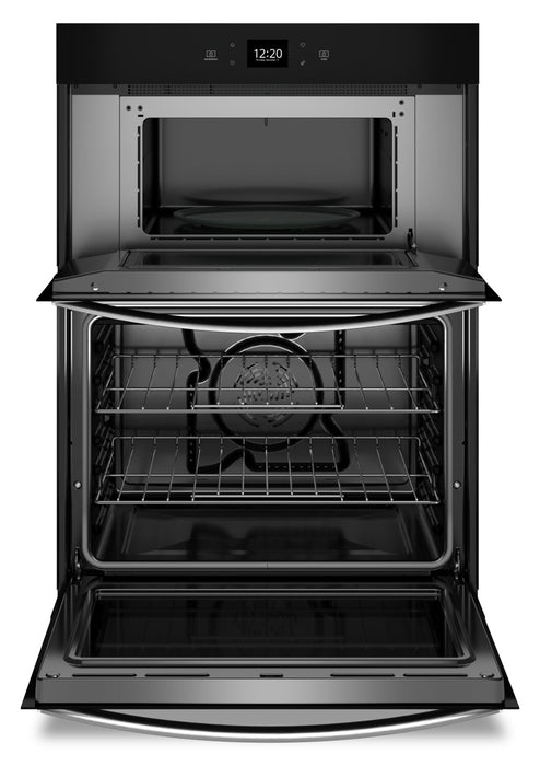 Whirlpool 30\" 6.4 Cu. Ft. Electric Combination Wall Oven with Air Fry - Fingerprint Resistant Stainless Steel - WOEC5030LZ