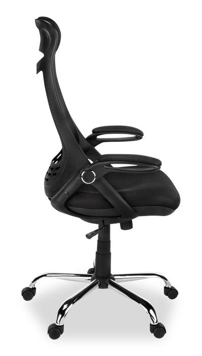 Kegan 28\" Executive Mesh Office Chair - Black